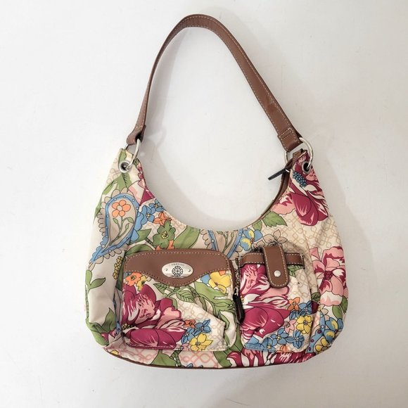 Treviso Handbags - Treviso Floral Shoulder Bag Purse